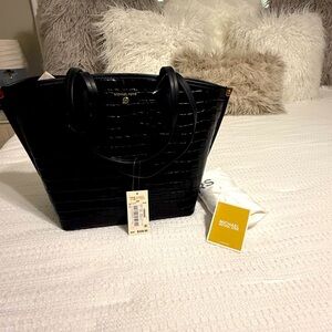 Michael Kors Black Jane Tote Bag